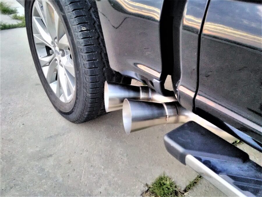 Nerezovy ladeny vyfuk Ford F150